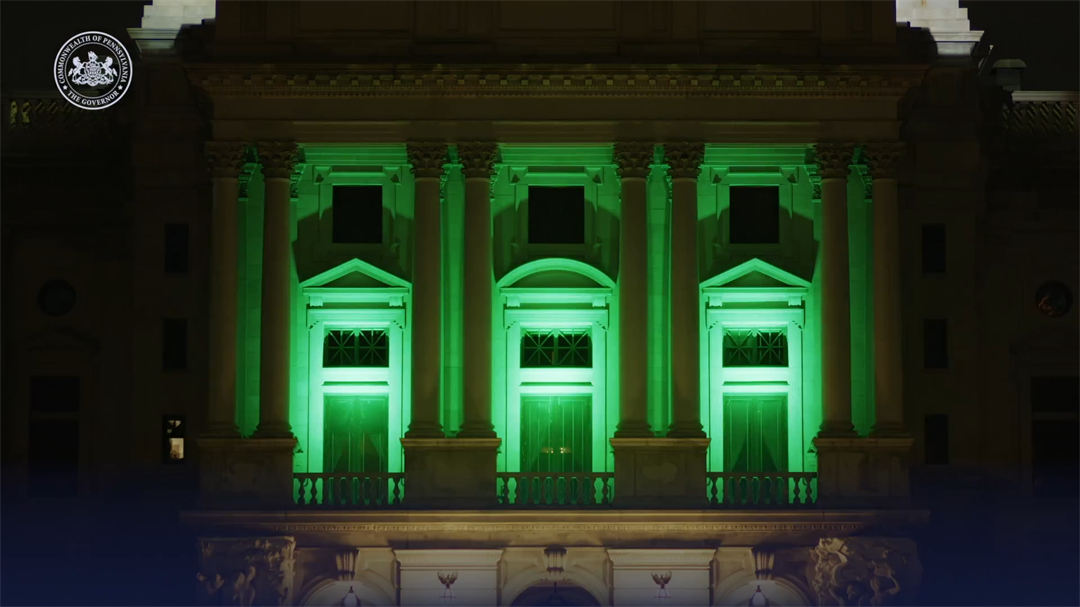 Pa Capitol Lit to Celebrate Eagles in Super Bowl LVII