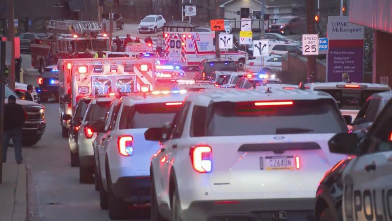 Officer killed, 2nd wounded in western Pennsylvania shootout