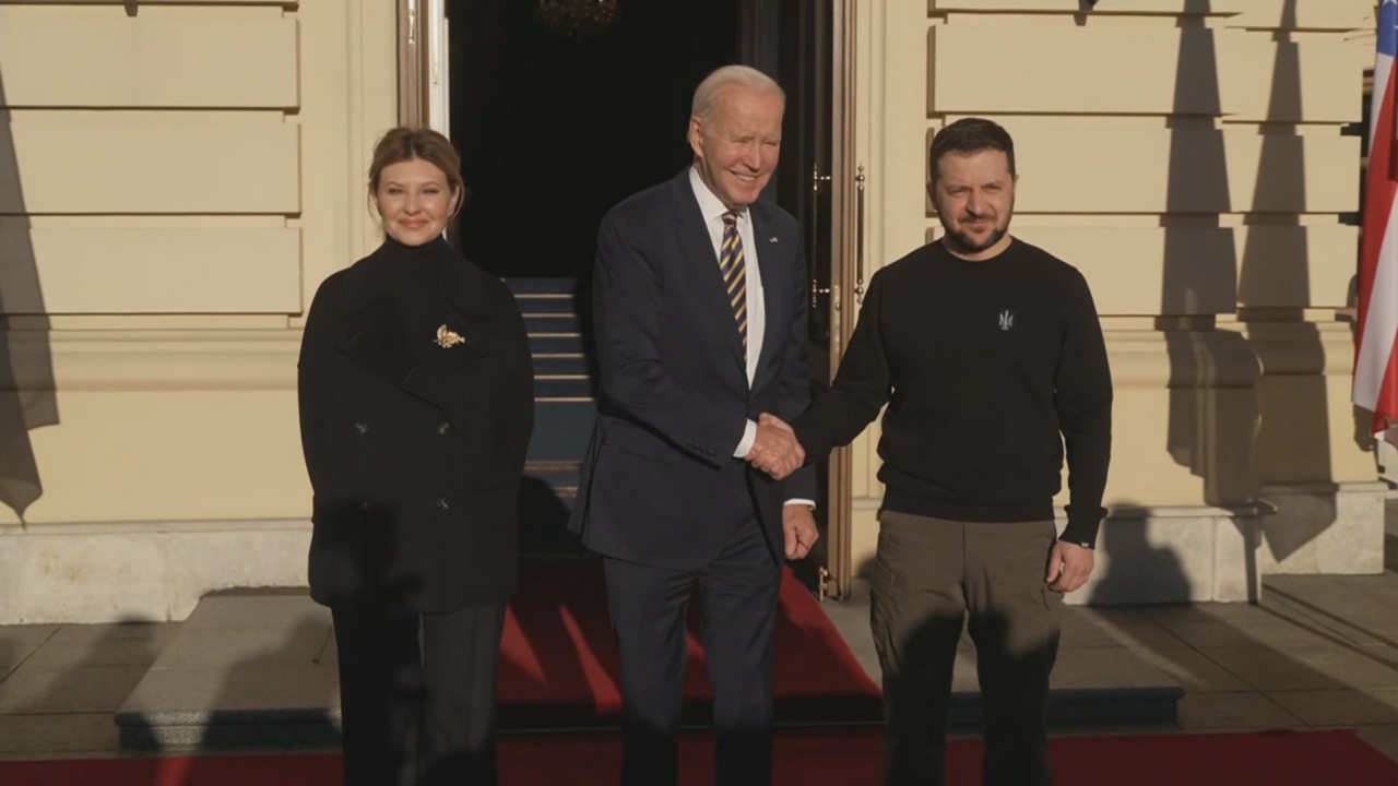 Biden in Ukraine ahead of war anniversary: ‘Kyiv stands’