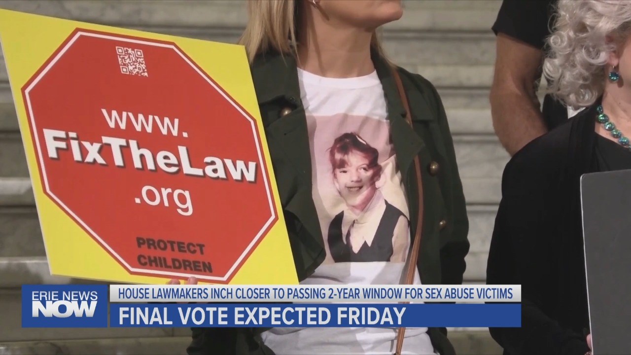 Window for Childhood Sexual Abuse Victims Expected to Receive Final House Vote Friday