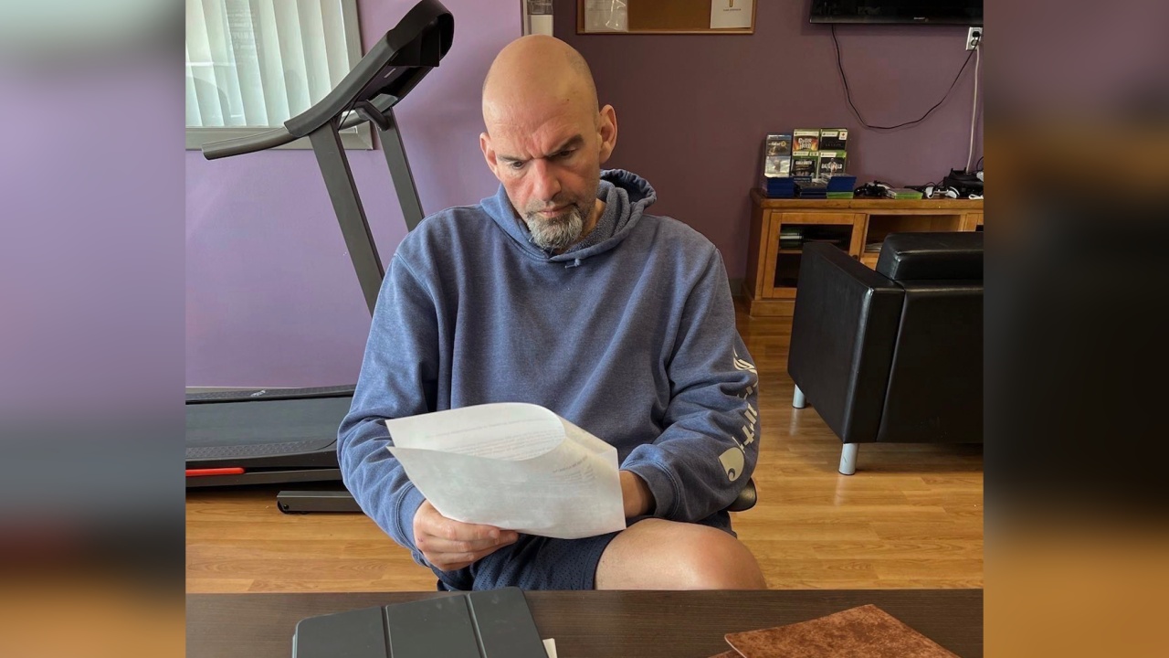 While Getting Treatment for Depression, Fetterman Continues Senate Operations