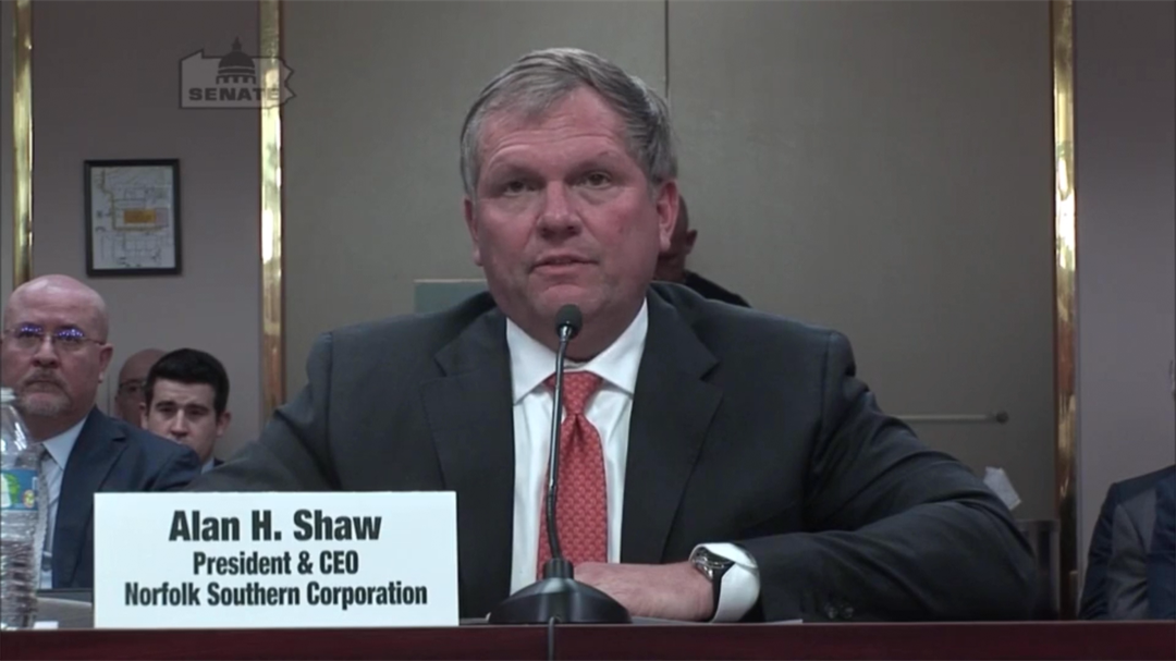 State Lawmakers Still Have Questions After Hearing From Norfolk Southern CEO
