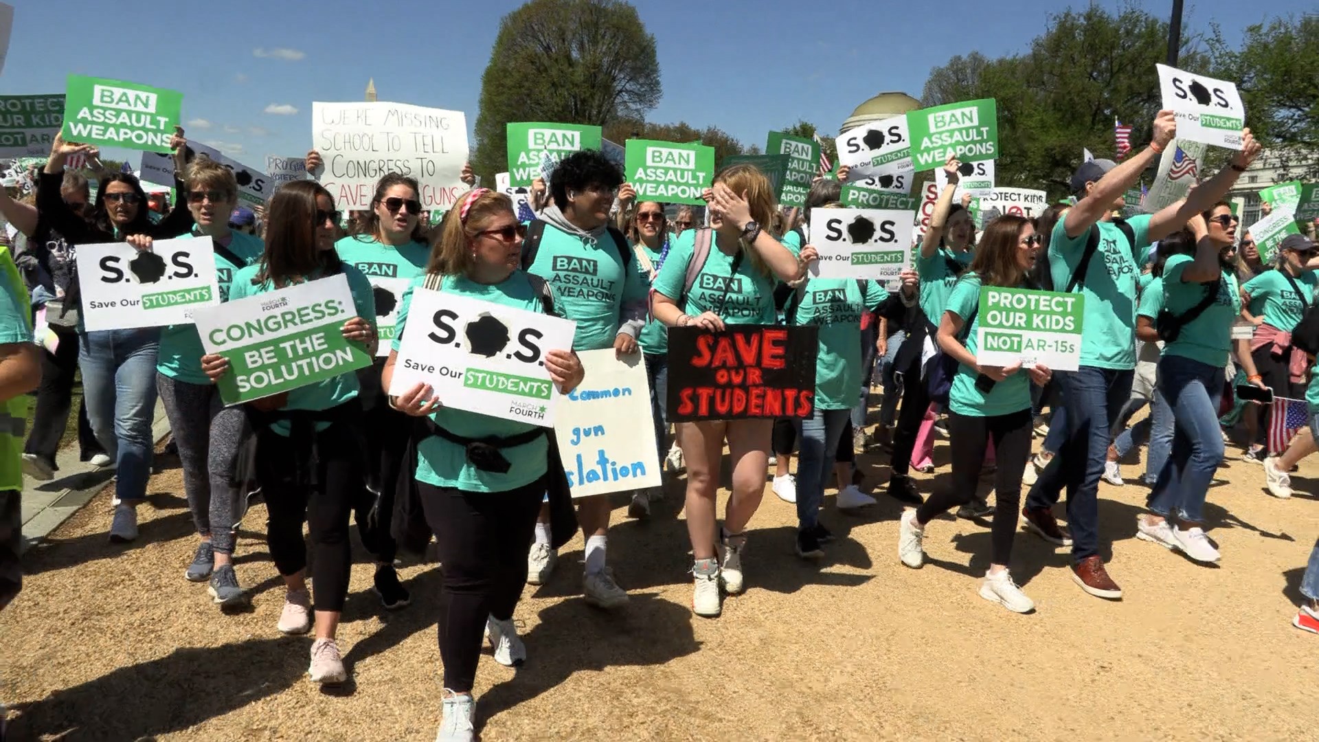 March For Our Lives Rally in DC, Push to Ban Assault Weapons