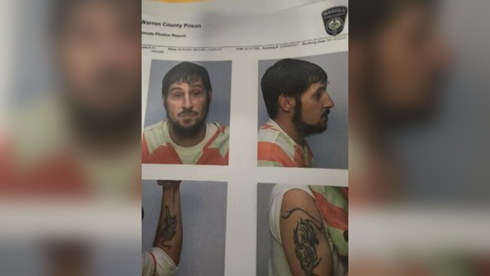 Michael Burham Jailed Up to 50 Years for Kidnapping, Subsequent Escape from Warren County Prison