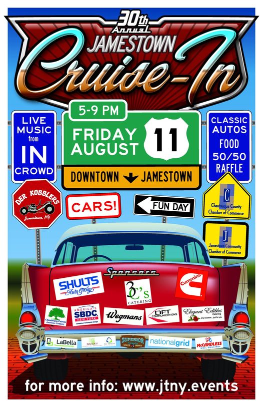 30th Annual Jamestown Cruise-In: A Spectacular Showcase of Classic Cars and Community Spirit