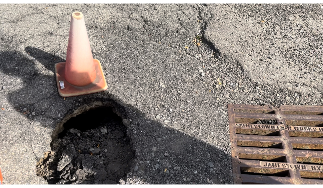 Sinkhole Raises Concerns, Prompting Calls for Action