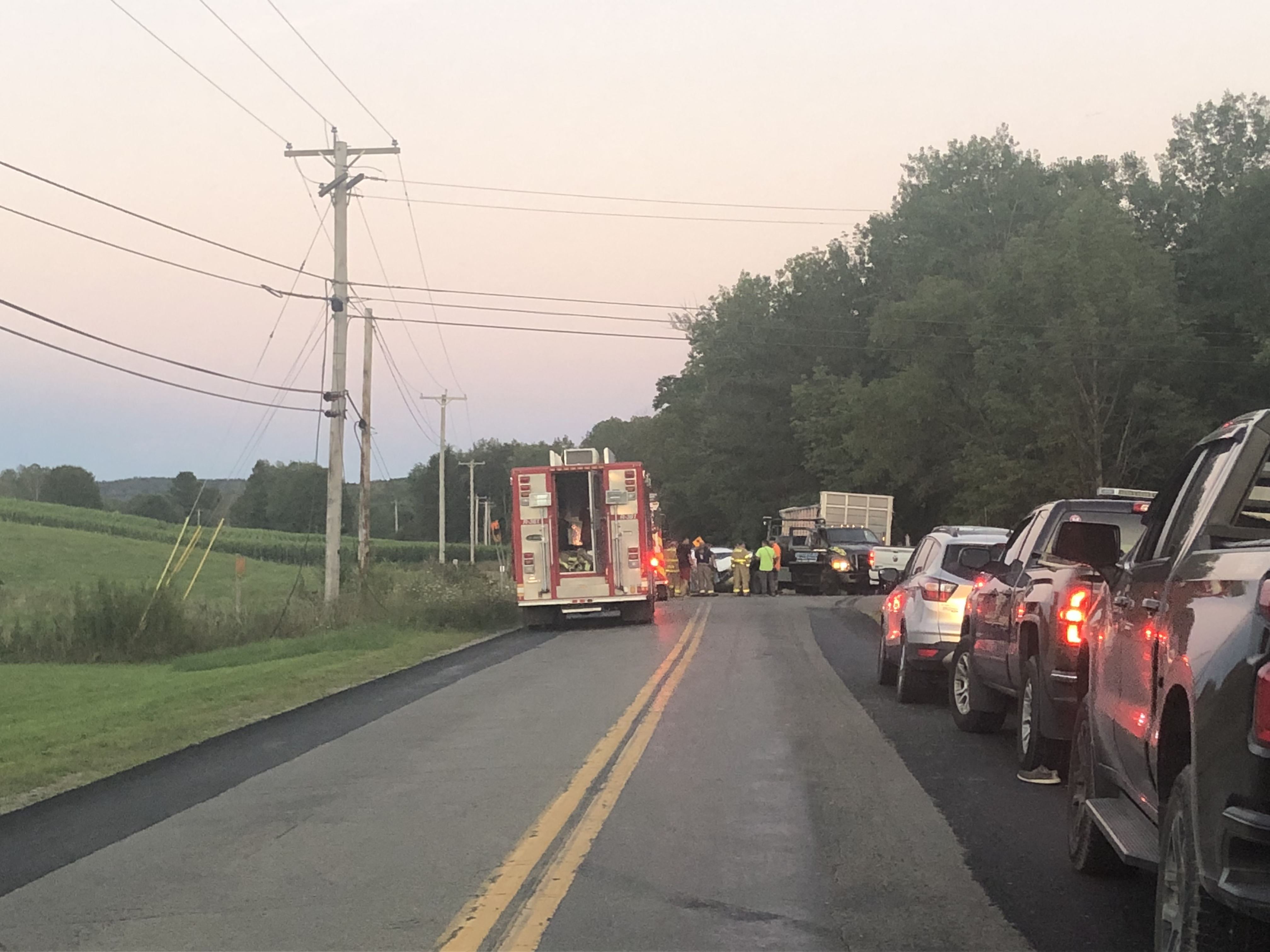 Reported Vehicle Collision in Frewsburg