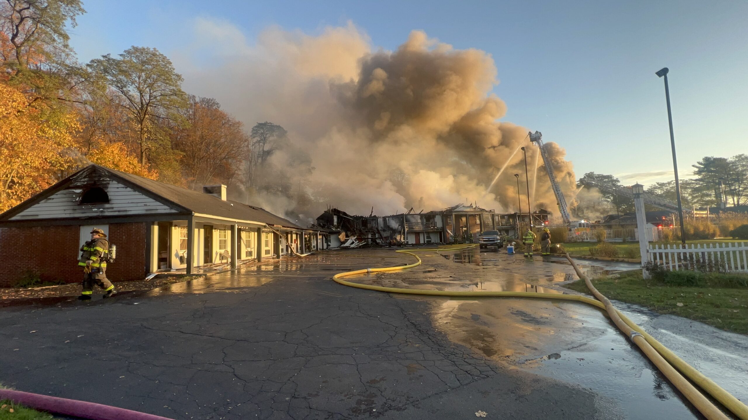 Fire Erupts at The Colony Motel in West Ellicott WNY News Now