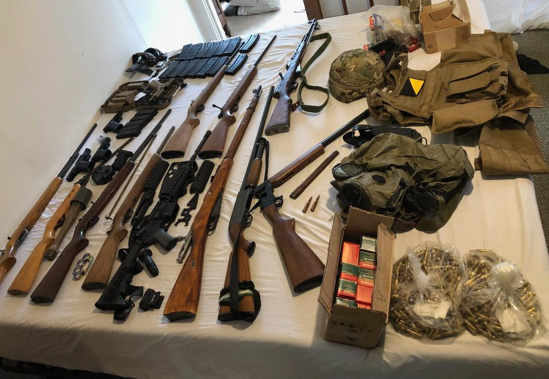 Man Detained on Multiple Weapon Charges