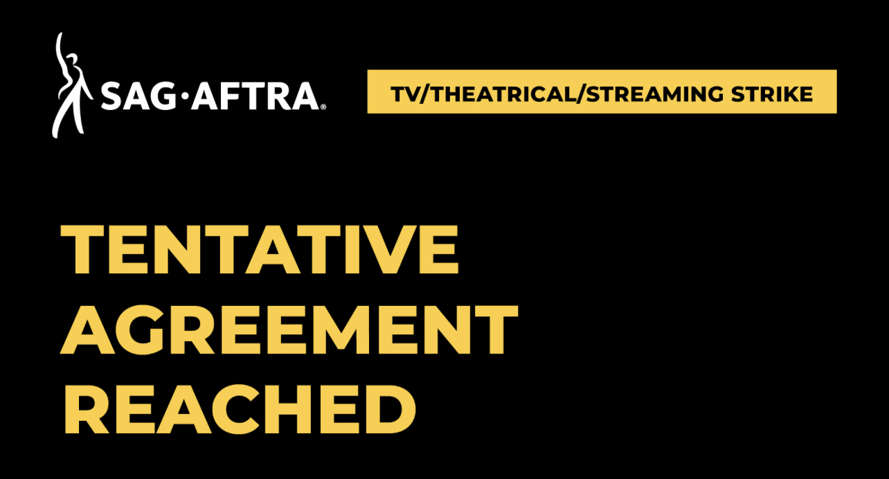 END OF SAG-AFTRA STRIKE