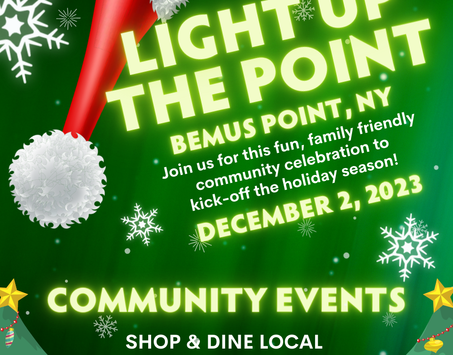 Light Up The Point Celebration Brings Holiday Joy to Bemus Point, NY