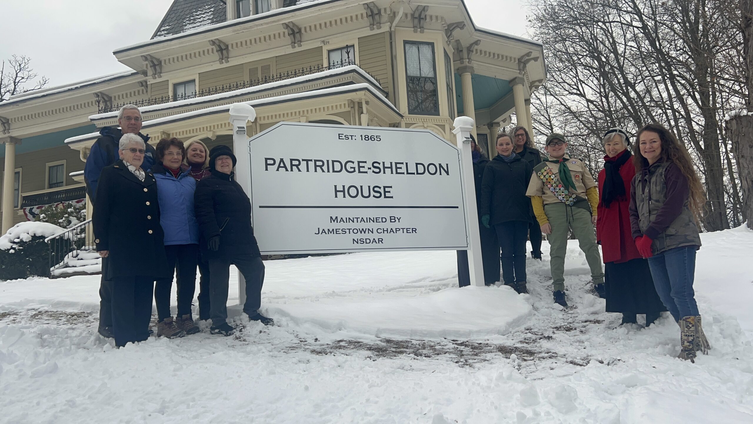 Eagle Scout Alex Pashkow Enhances Historical Recognition for Porter Sheldon House