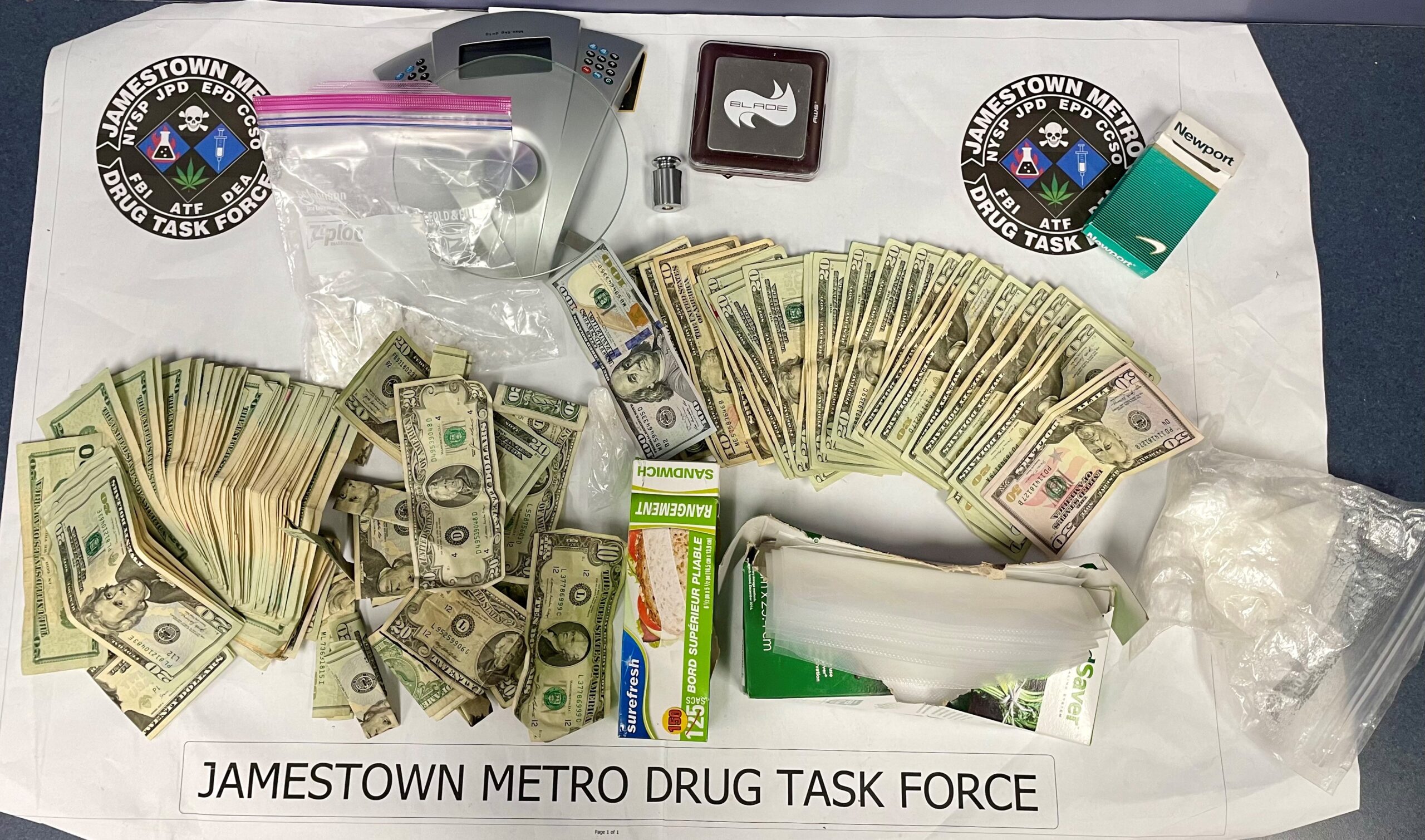 Narcotics Investigation Leads to Arrests in Jamestown
