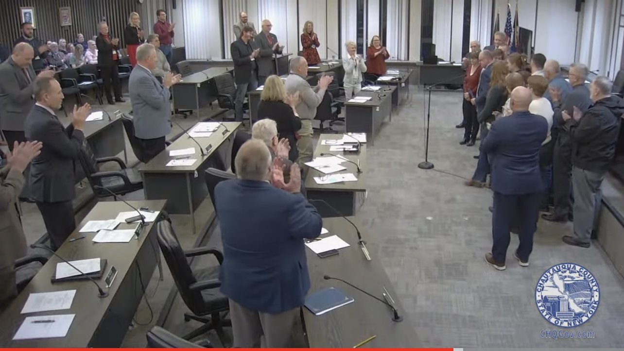 Chautauqua County Outgoing Legislators Honored