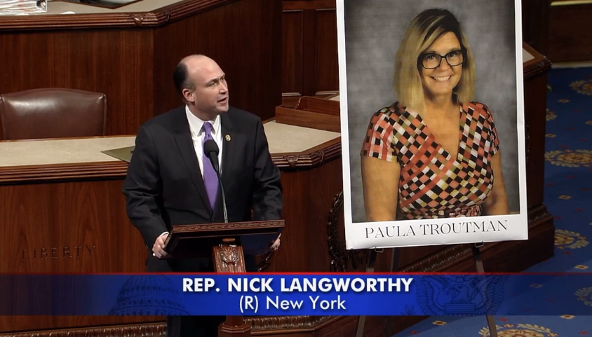 Congressman Nick Langworthy Pays Tribute to Late Fredonia Middle School Principal Paula Troutman