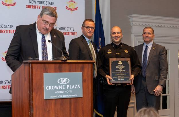 Chautauqua County Sheriff’s Office Personnel Recognized for Heroic Life-Saving Efforts