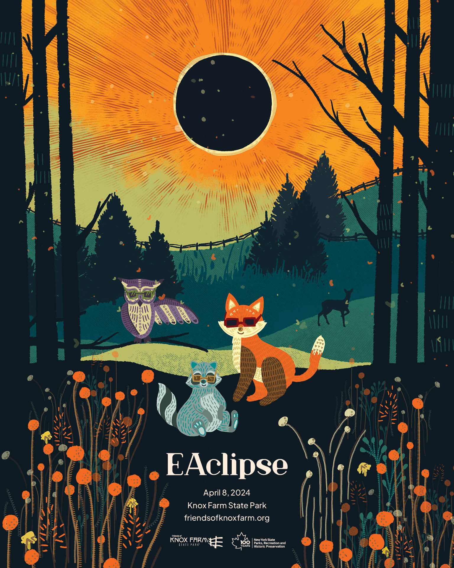 Friends of Knox Farm State Park 2024 EAclipse Celebration