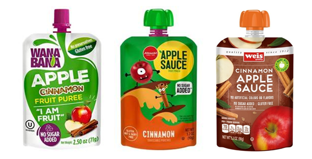 Lead Poisonings Linked to Recalled Cinnamon Applesauce Pouches Sold at Dollar Tree Stores