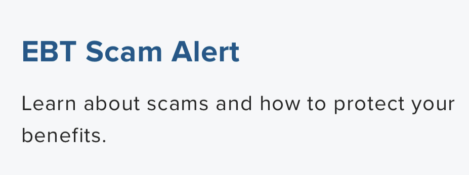 New York Introduces EBT Card Lock/Unlock Tool to Combat Benefit Theft