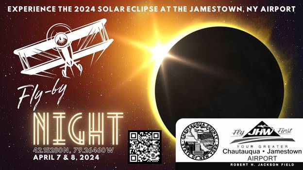 Jamestown Airport Set to Host a Sky-High Eclipse Viewing Extravaganza