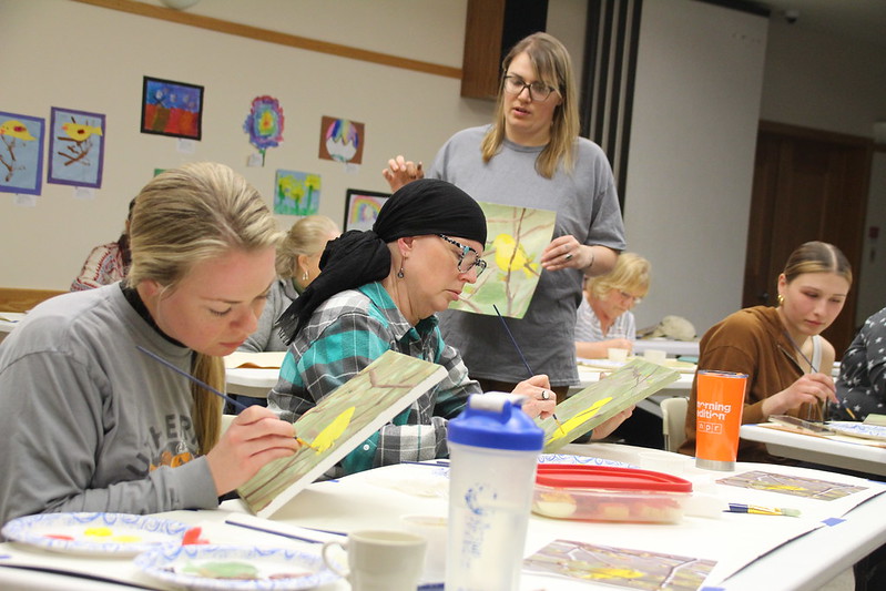 Audubon Nature Paint Night is Wednesday, March 20