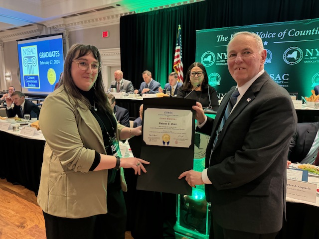 Legislator Tony Nemi Graduates from County Government Institute